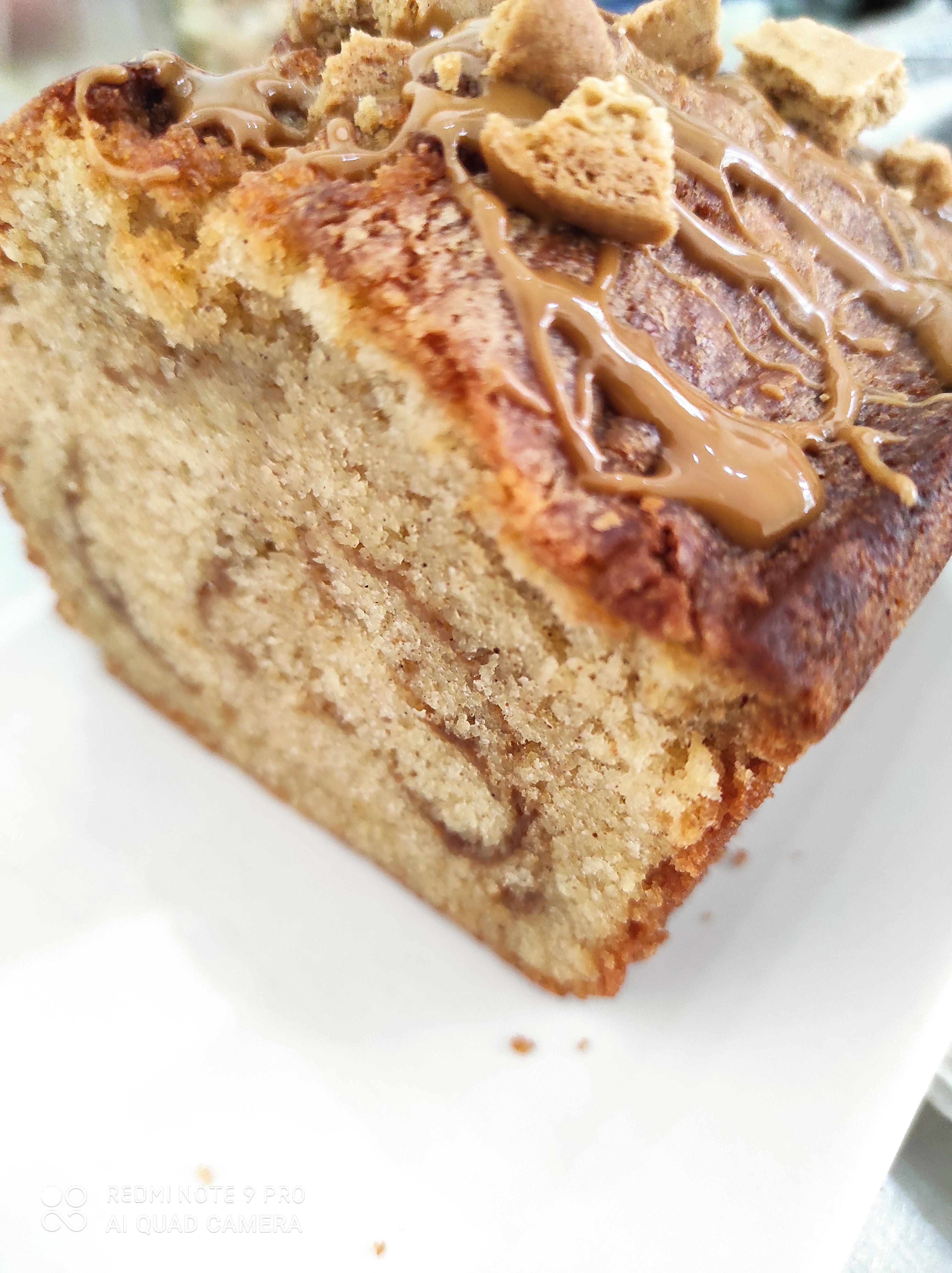 Speculaas Swirl Cake